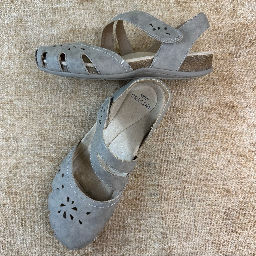 Earth Origins Bosk Brenda Slingback Mary Janes Women’s Size 9